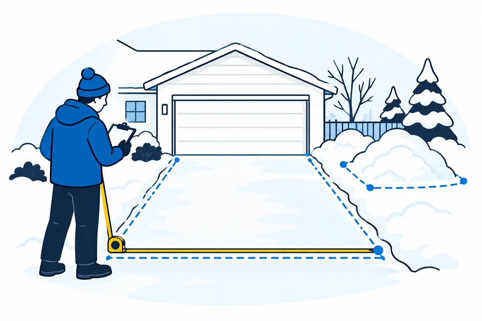 Original snow service concept illustrating 01 / survey